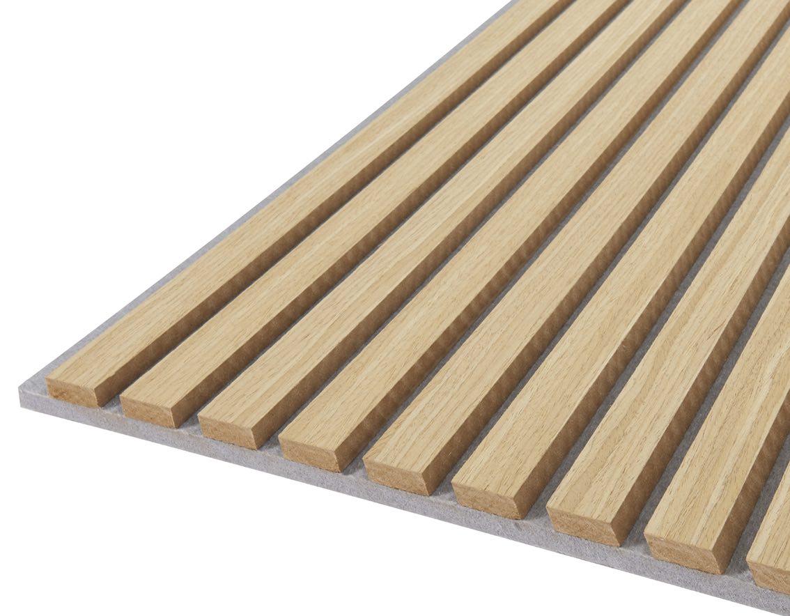 Light Oak m.grå polyester